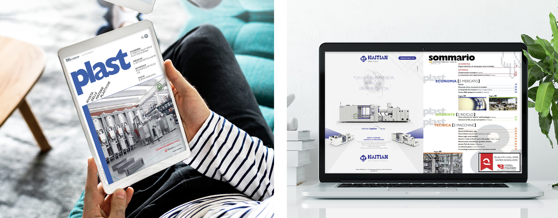 Bat-Tech Italia sulla rivista Plast